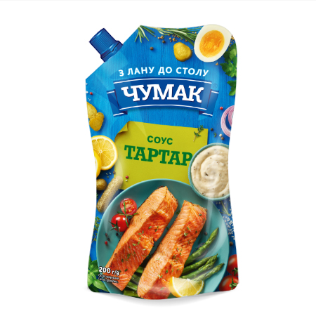 Чумак sauce tartare msc h ss 0.2kg (4820001354133)